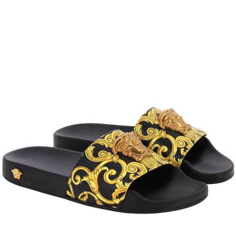 versace ladies slippers